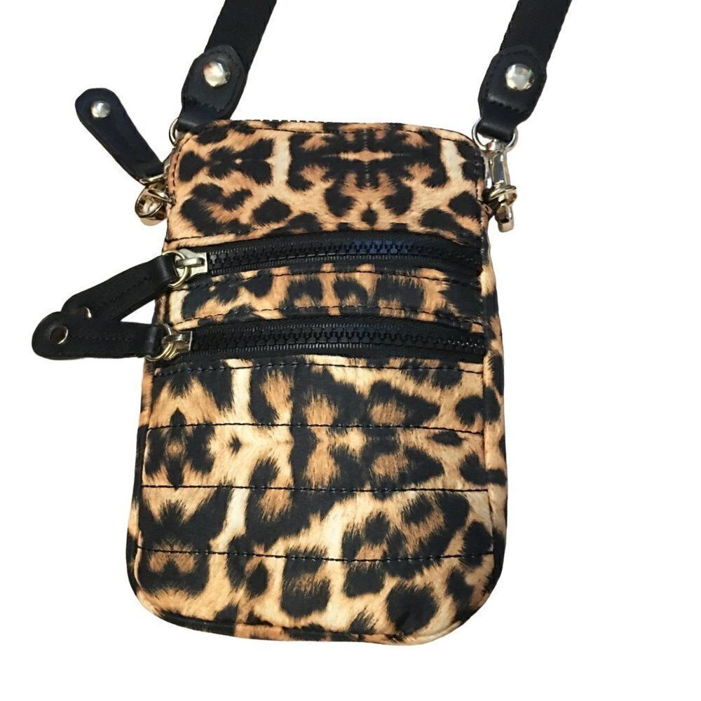 Sondra Roberts Cross Body Leopard - Picture 2 of 5